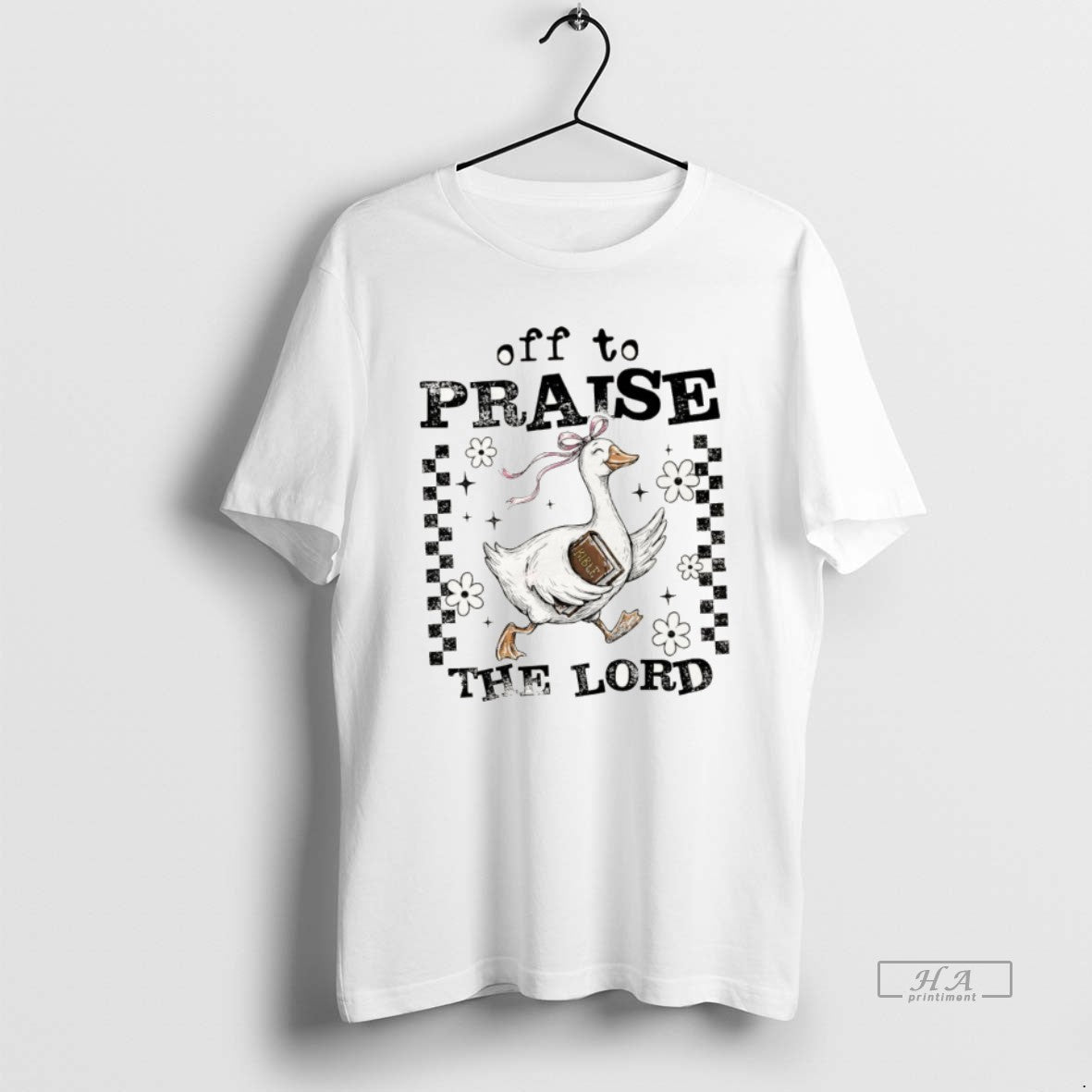 Official Funny Goose Christian Off To Praise The Lord T-Shirts, Hoodie, Sweatshirt | PopFlextees.com