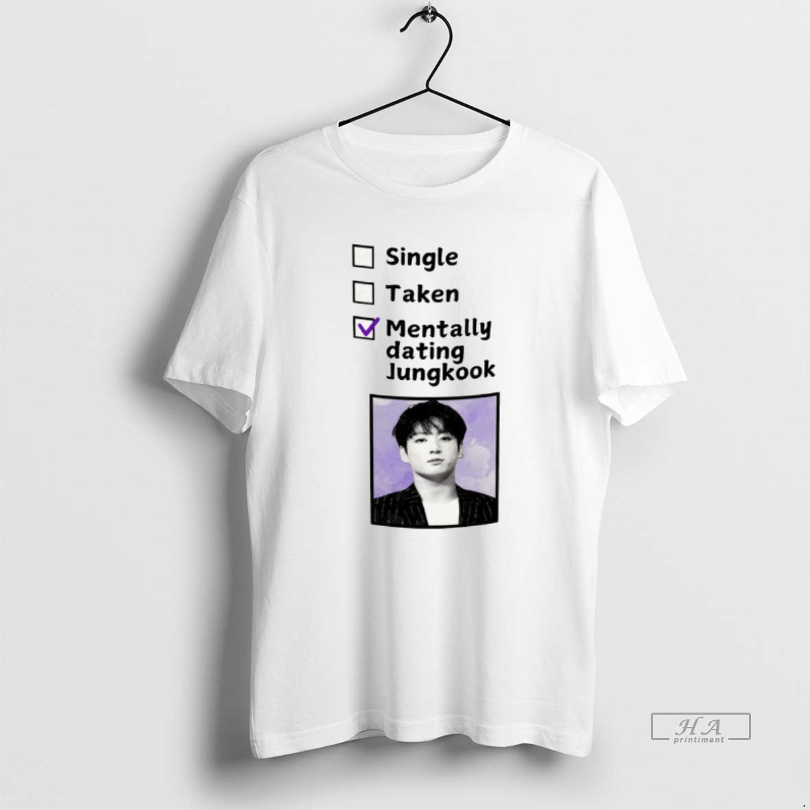 Official Funny Mentally Dating Jungkook Single Taken T-Shirts, Hoodie, Sweatshirt | PopFlextees.com