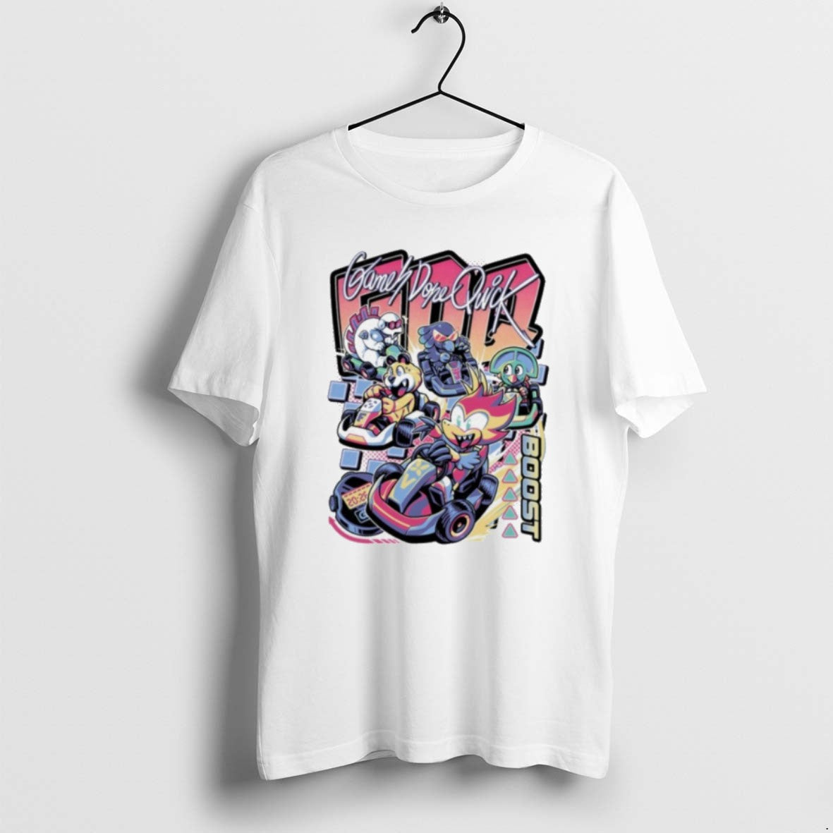 Official Gdq Super Mascot Racers Charity T-Shirts, Hoodie, Sweatshirt | PopFlextees.com