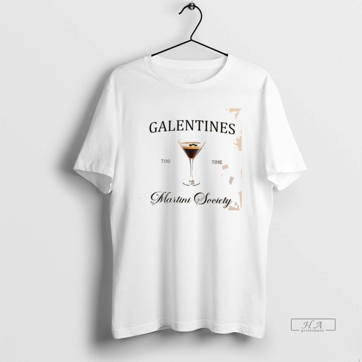 Official Galentines Tini Time Martini Society Tee Hoodie, Sweatshirt | PopFlextees.com