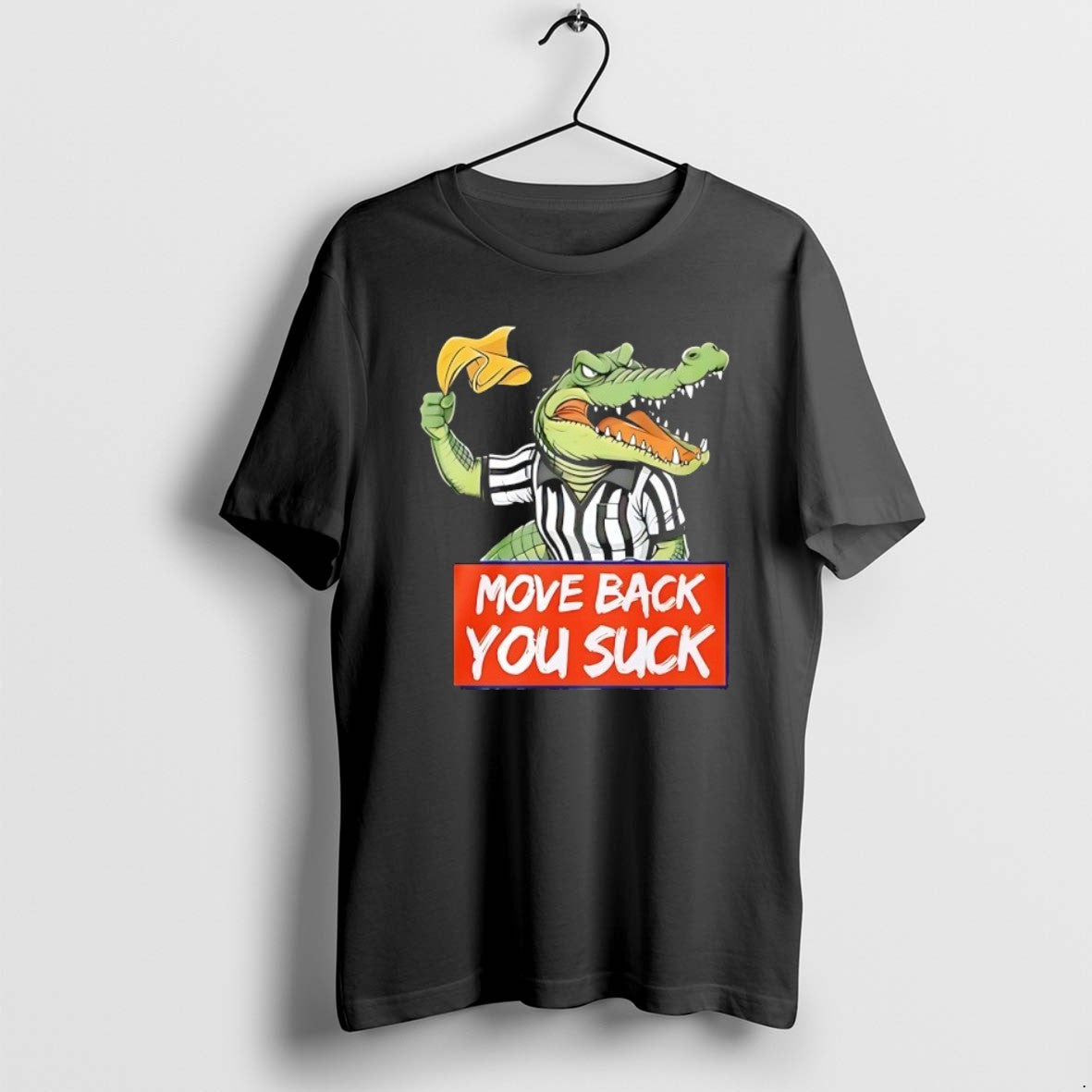 Official Gator Yellow Flag Move Back You Suck T-Shirts, Hoodie, Sweatshirt | PopFlextees.com