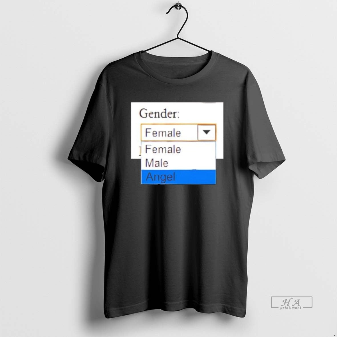 Official Gender Female Male Angel T-Shirts, Hoodie, Sweatshirt | PopFlextees.com