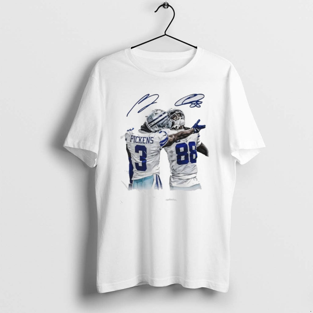Official George Pickens X Ceedee Lamb Dallas Cowboys Signatures T-Shirts, Hoodie, Sweatshirt | PopFlextees.com
