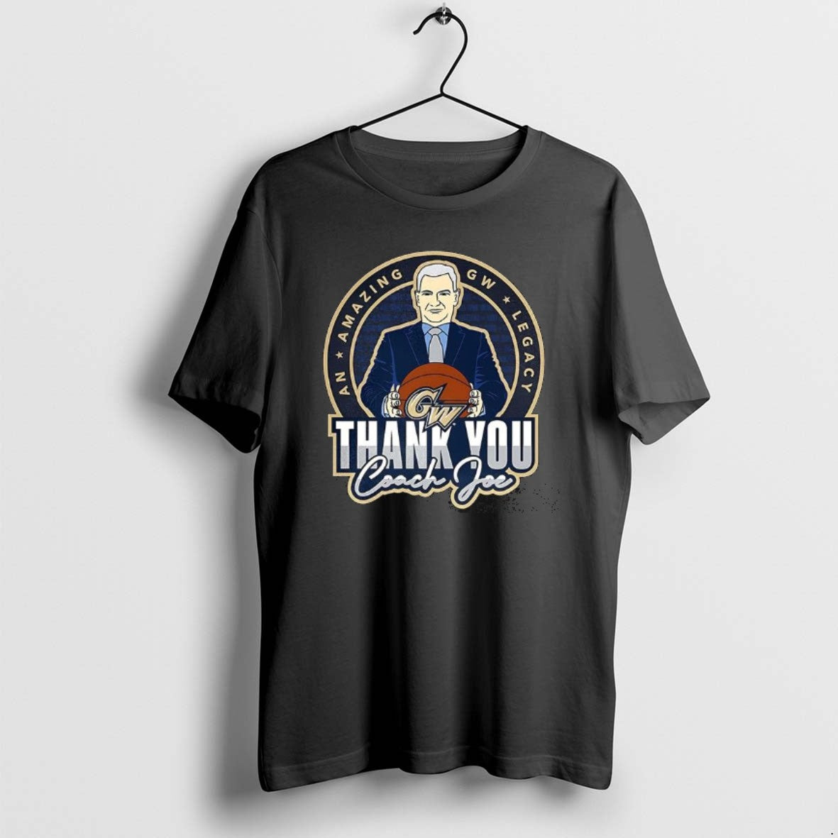 Official George Washington Basketball Thank You Coach Joe T-Shirts, Hoodie, Sweatshirt | PopFlextees.com
