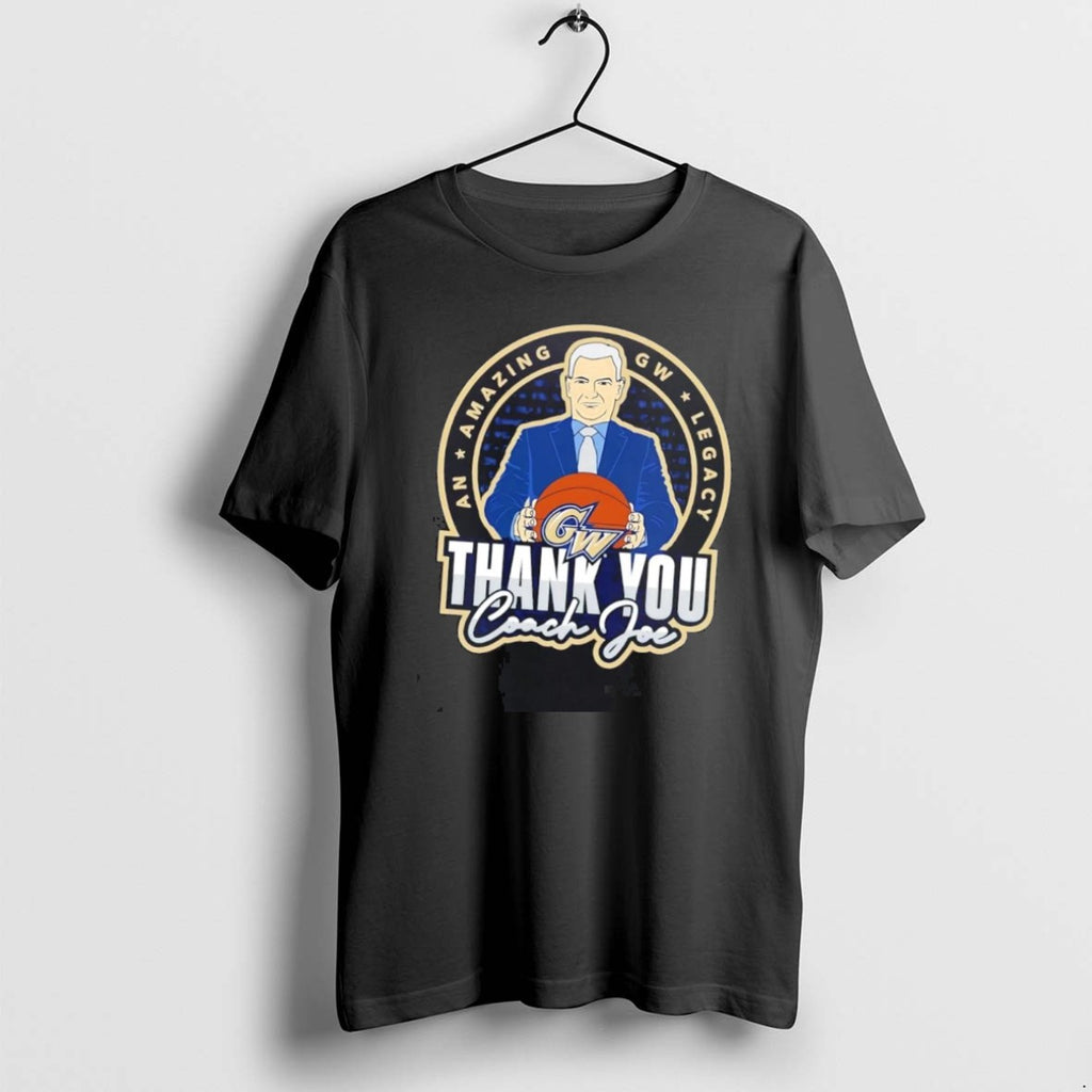 Official George Washington Revolutionaries Thank You Coach Joe T-Shirts, Hoodie, Sweatshirt | PopFlextees.com