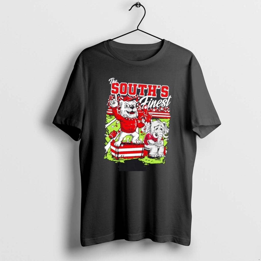 Official Georgia Bulldog Beat Alabama 2025 The Souths Finest T-Shirts, Hoodie, Sweatshirt | PopFlextees.com