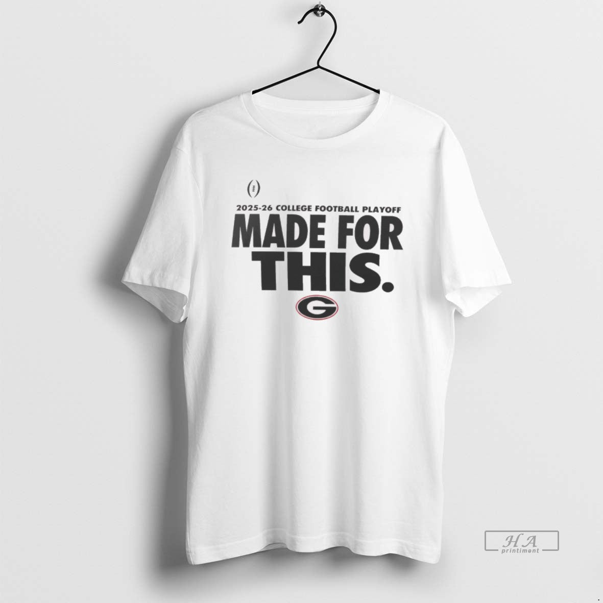 Official Georgia Bulldogs 2025 26 College Football Playoff Made For This T-Shirts, Hoodie, Sweatshirt | PopFlextees.com