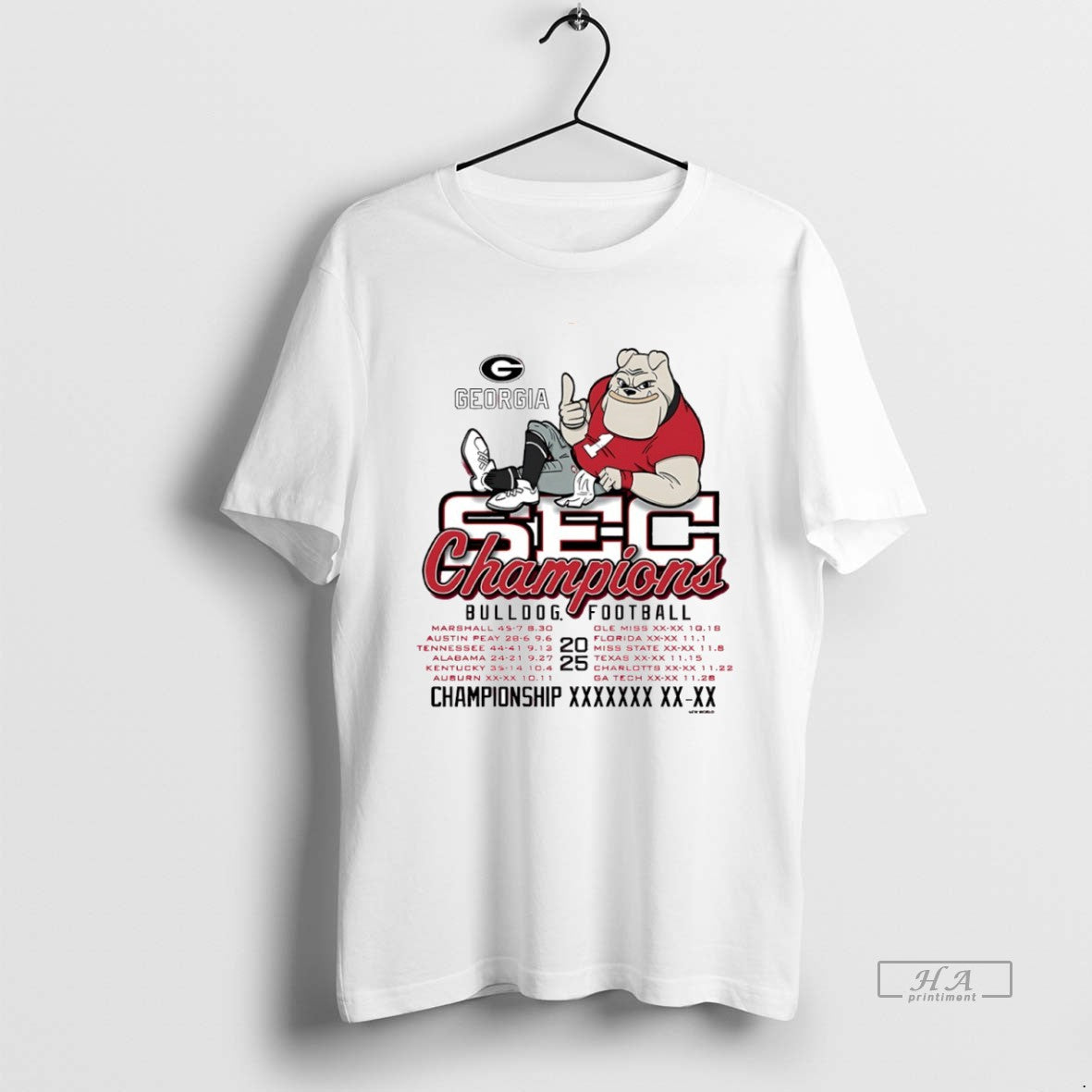 Official Georgia Bulldogs 2025 Sec Football Champions Mascot Circle T-Shirts, Hoodie, Sweatshirt | PopFlextees.com