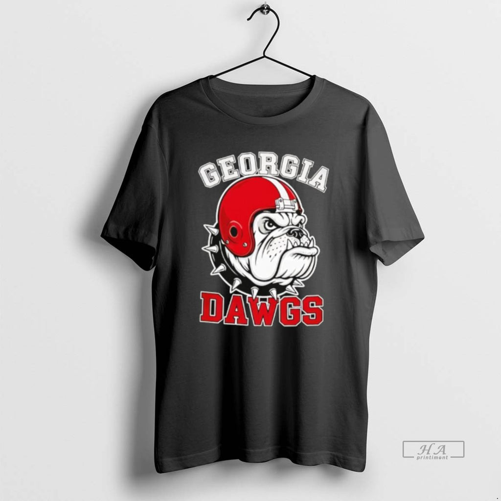 Official Georgia Bulldogs Mascot Helmet Graphic T-Shirts, Hoodie, Sweatshirt | PopFlextees.com