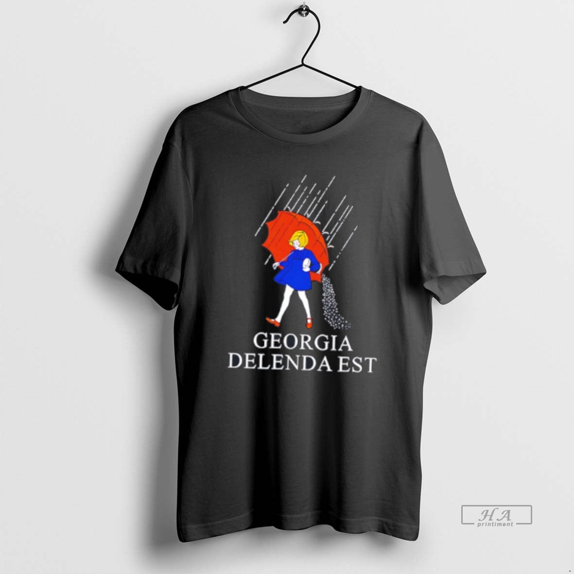Official Georgia Delenda Est Graphic Tee Hoodie, Sweatshirt | PopFlextees.com