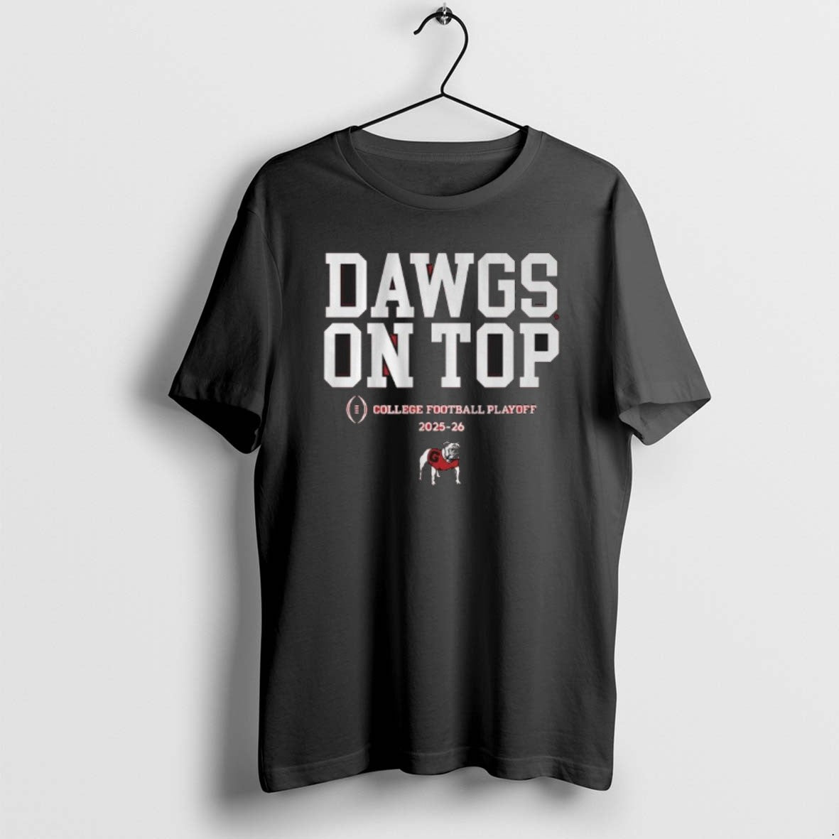 Official Georgia Football 2025 Cfp Dawgs On Top Slogan T-Shirts, Hoodie, Sweatshirt | PopFlextees.com