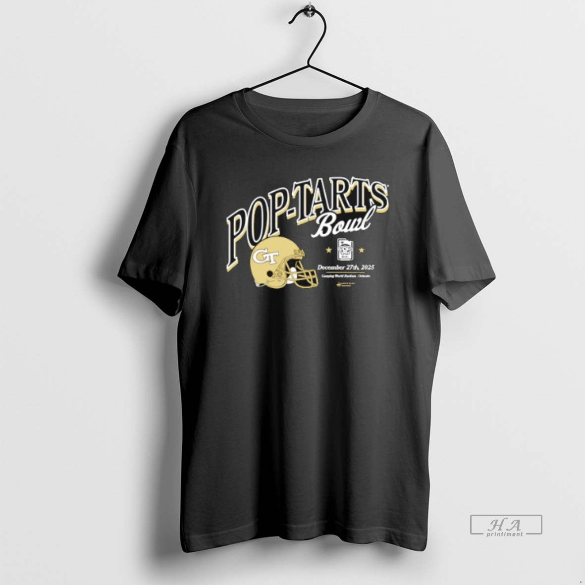Official Georgia Tech Yellow Jackets 2025 Pop Tarts Bowl Helmet T-Shirts, Hoodie, Sweatshirt | PopFlextees.com