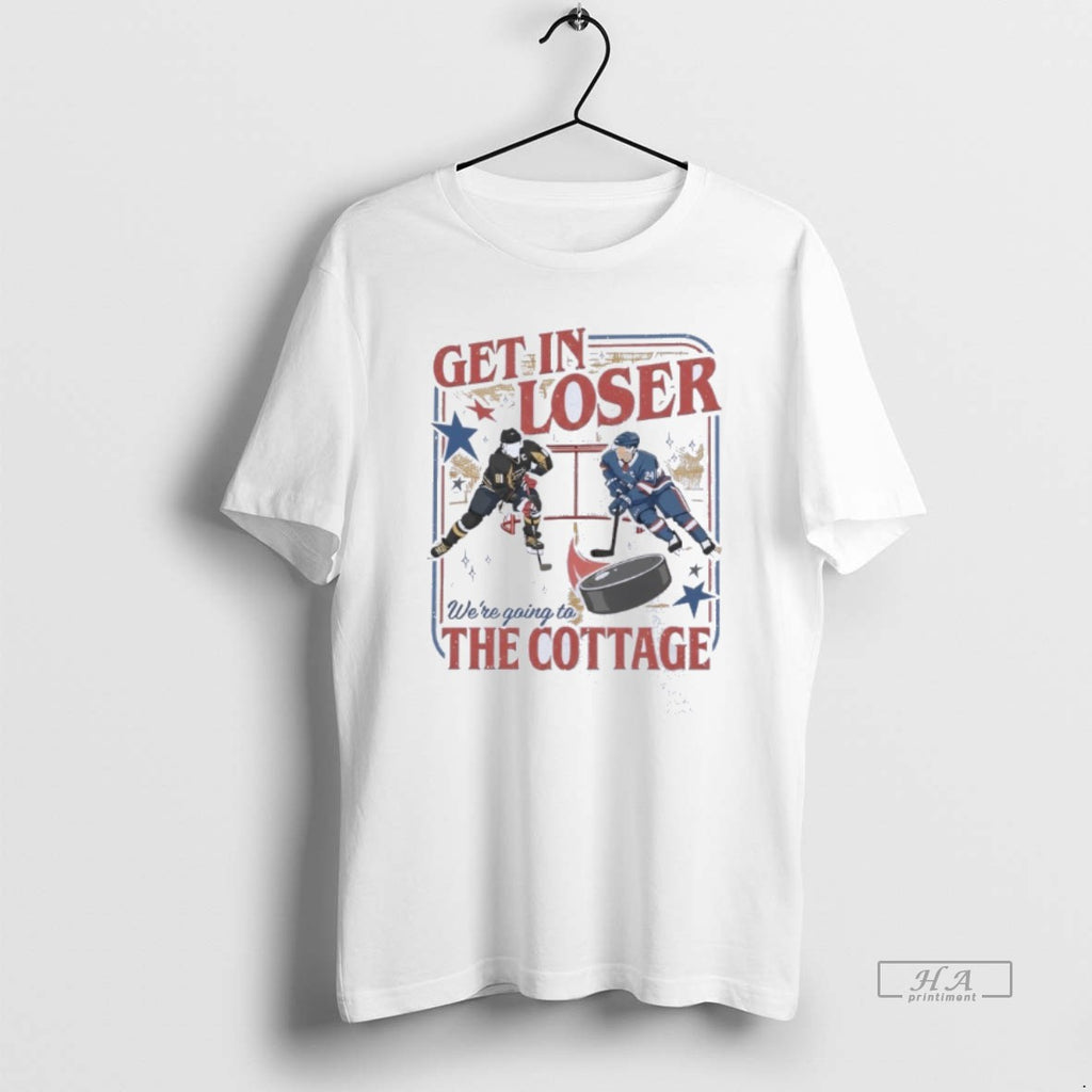 Official Get In Loser We Are Going To The Cottage Heated Rivalry Gifts T-Shirts, Hoodie, Sweatshirt | PopFlextees.com