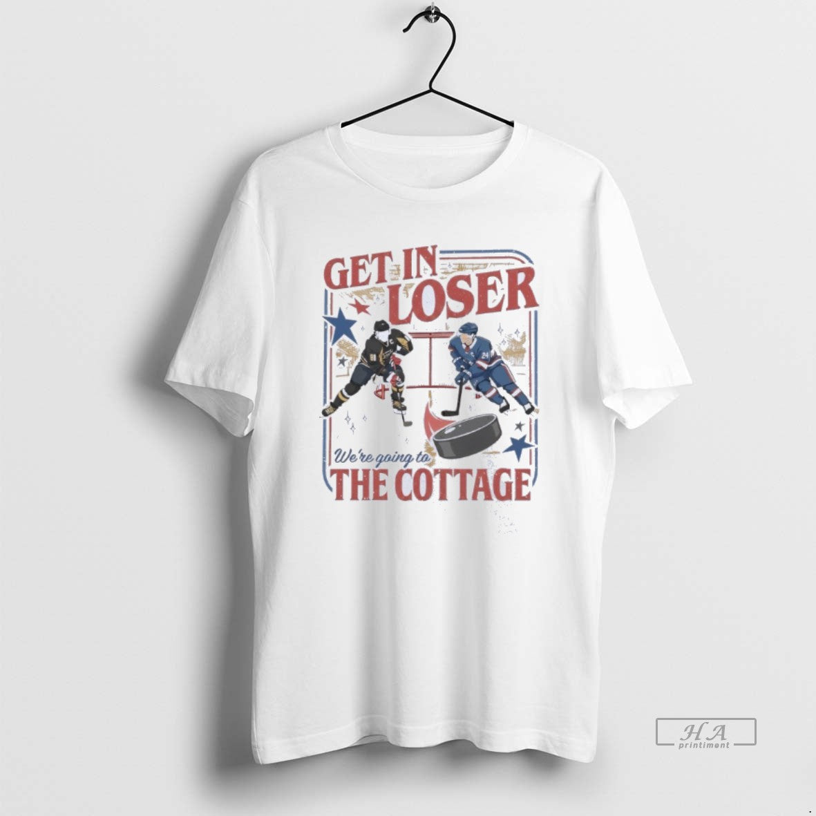 Official Get In Loser We Are Going To The Cottage Heated Rivalry Gifts T-Shirts, Hoodie, Sweatshirt | PopFlextees.com