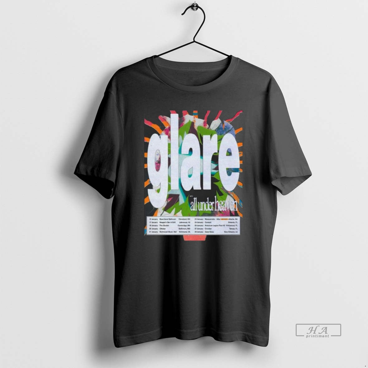 Official Glare January 2026 Shows T-Shirts, Hoodie, Sweatshirt | PopFlextees.com
