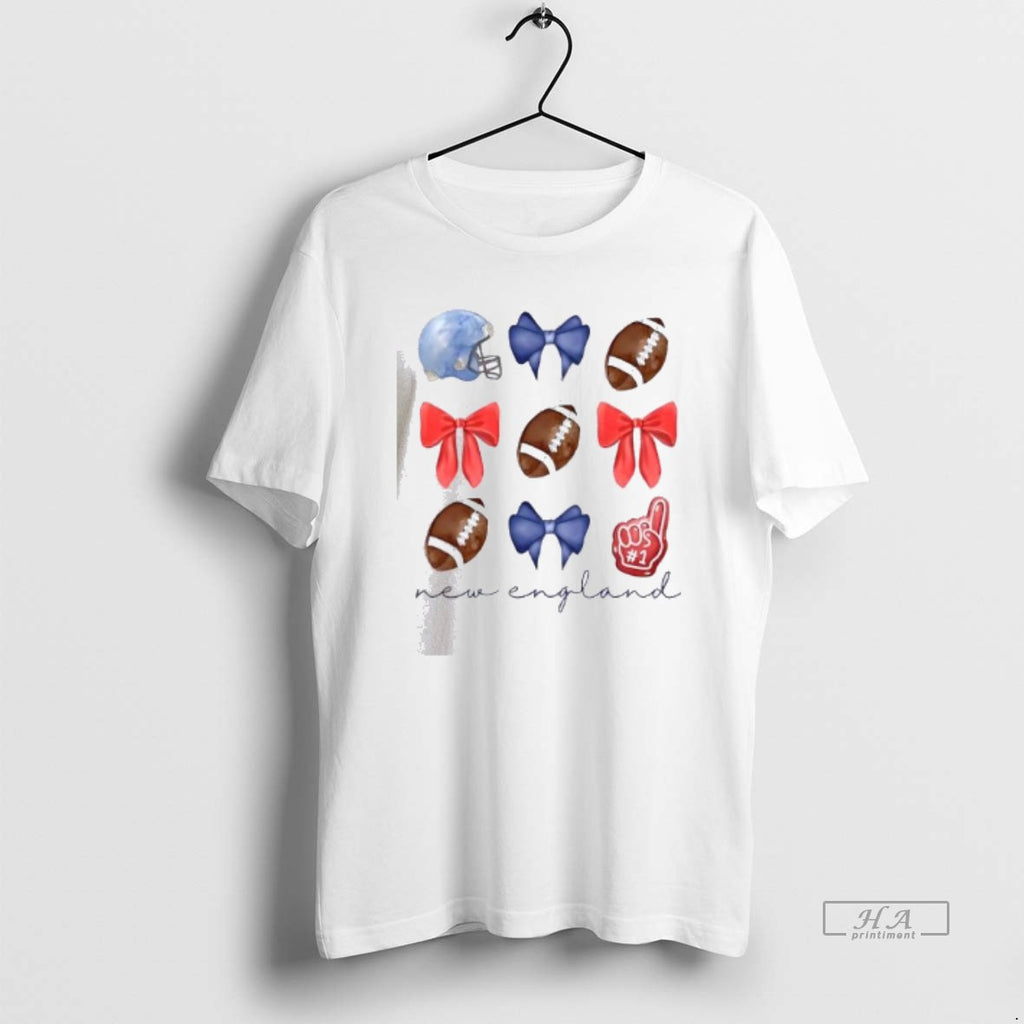 Official Go New England Football Helmet Bow 1 Fan Graphic Team Spirit T-Shirts, Hoodie, Sweatshirt | PopFlextees.com