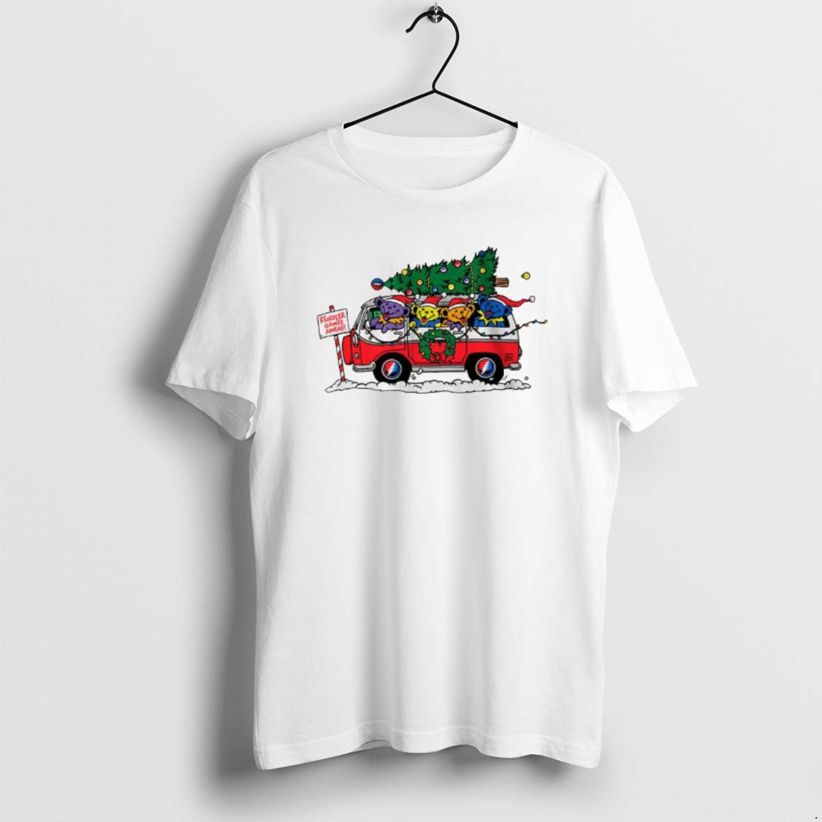 Official Grateful Dead Steal Your Christmas Tree Reindeer Games Ahead T-Shirts, Hoodie, Sweatshirt | PopFlextees.com