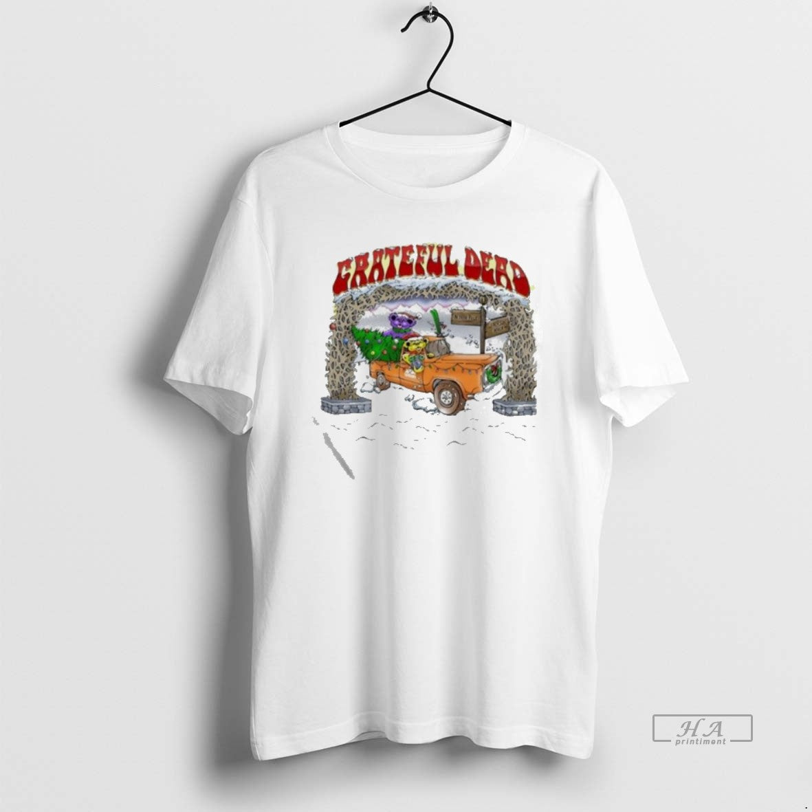 Official Grateful Dead X Peter Forsythe Truckin Through The Snow 2025 T-Shirts, Hoodie, Sweatshirt | PopFlextees.com