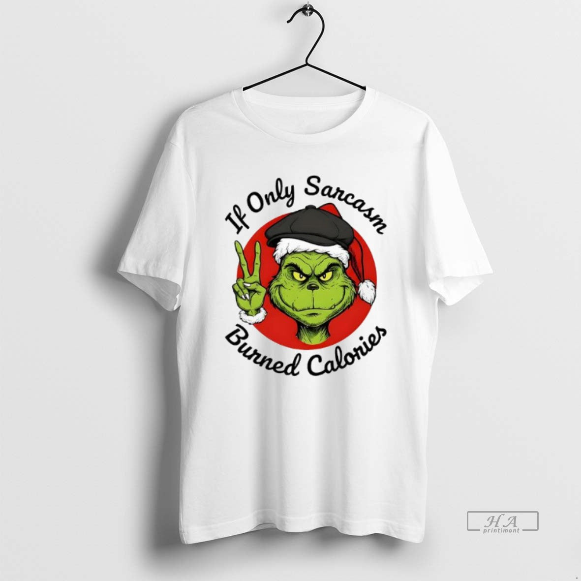 Official Grinch If Only Sarcasm Burned Calories T-Shirts, Hoodie, Sweatshirt | PopFlextees.com