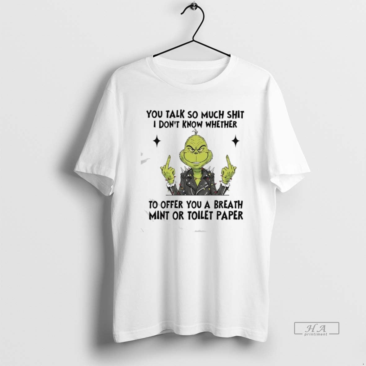 Official Grinch Rock Suit You Talk So Much Shit I Dont Know Whether To Offer T-Shirts, Hoodie, Sweatshirt | PopFlextees.com