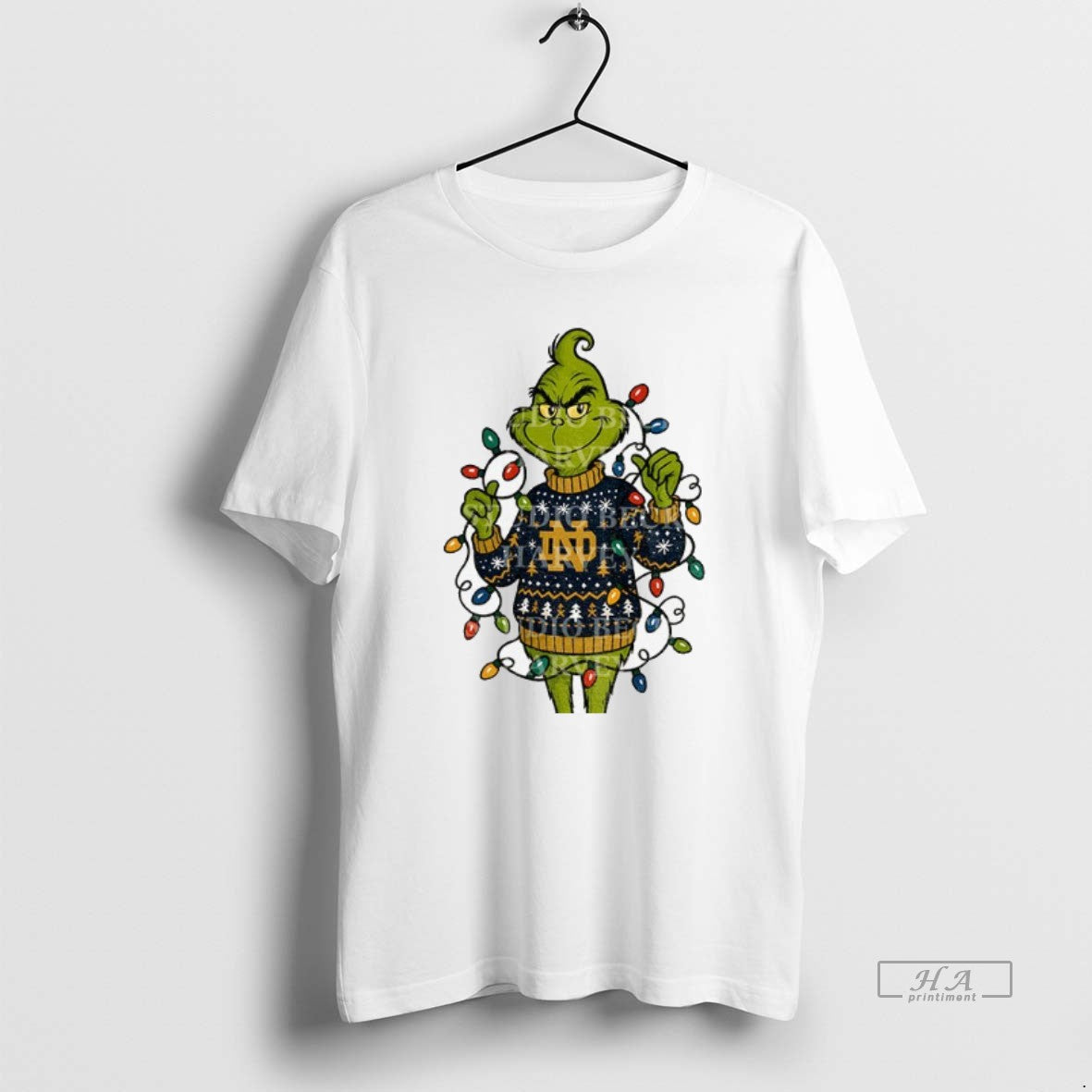 Official Grinch Santa Notre Dame Fighting Irish Football Christmas 2025 T-Shirts, Hoodie, Sweatshirt | PopFlextees.com