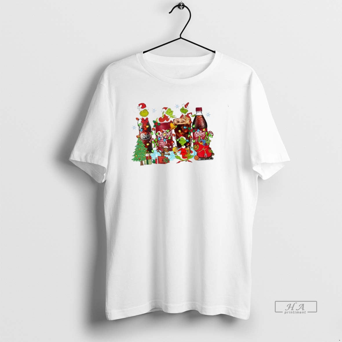 Official Grinch Santa Hat Dr Pepper Est 1885 Tis The Season Christmas T-Shirts, Hoodie, Sweatshirt | PopFlextees.com