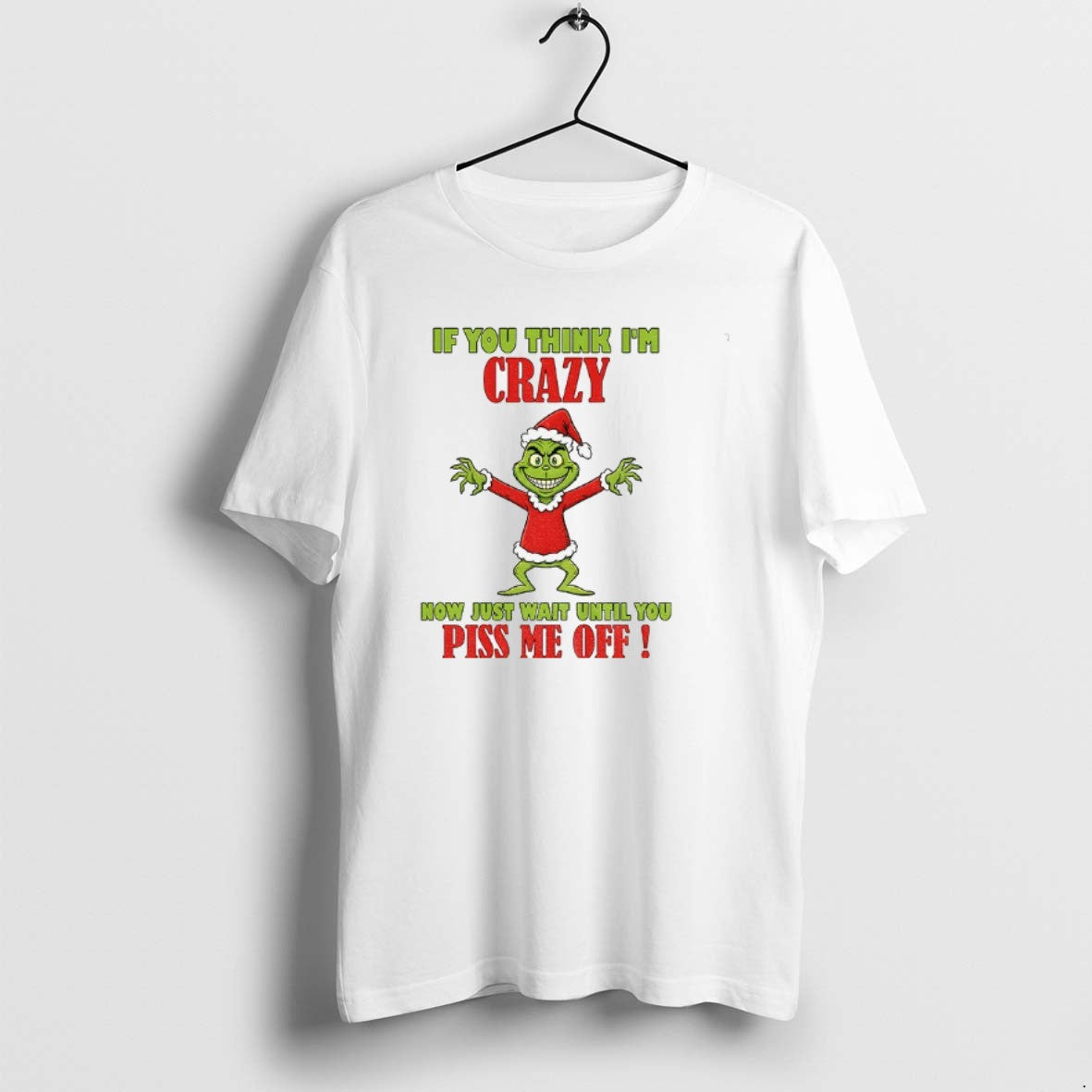 Official Grinch Santa Hat Ive Met My Quota For Stupid People Merry Christmas T-Shirts, Hoodie, Sweatshirt | PopFlextees.com
