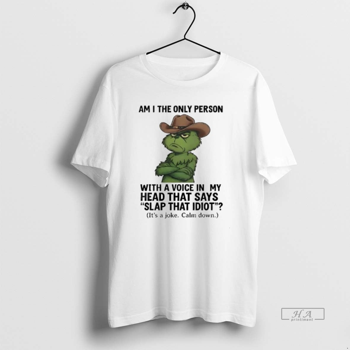 Official Grinch Am I The Only Person With A Voice In My Head T-Shirts, Hoodie, Sweatshirt | PopFlextees.com