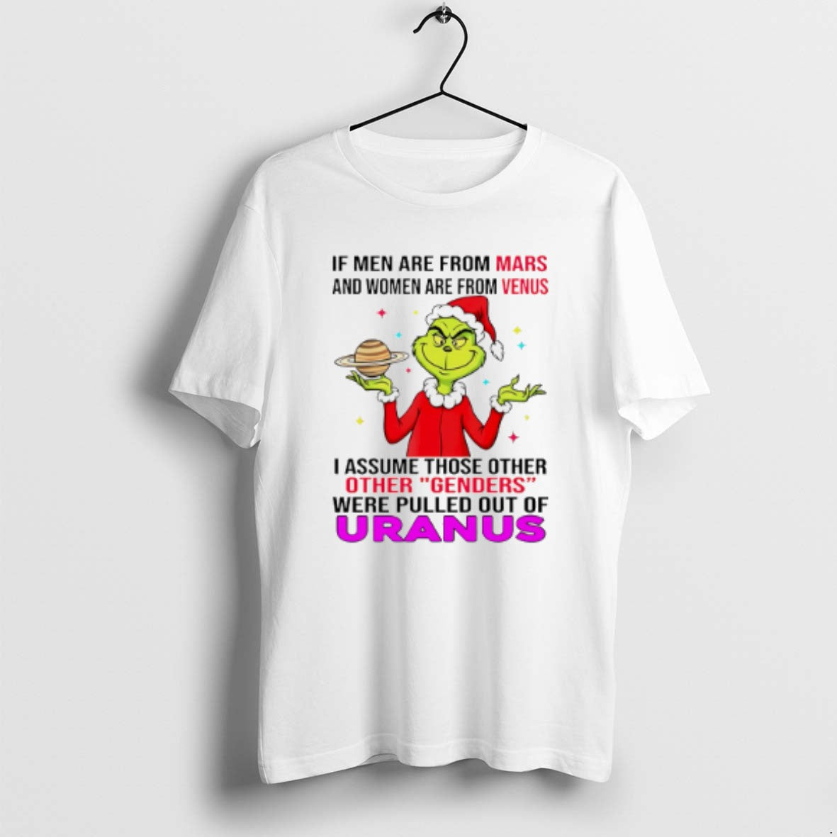 Official Grinch If Men Are From Mars And Women Are From Venus T-Shirts, Hoodie, Sweatshirt | PopFlextees.com