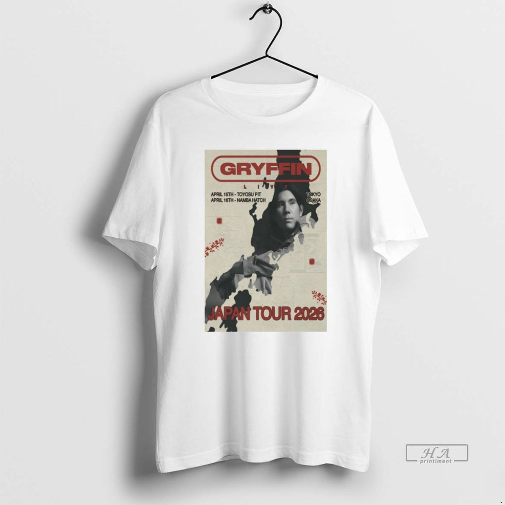 Official Gryffin Japan Concert April 15 16 2026 T-Shirts, Hoodie, Sweatshirt | PopFlextees.com