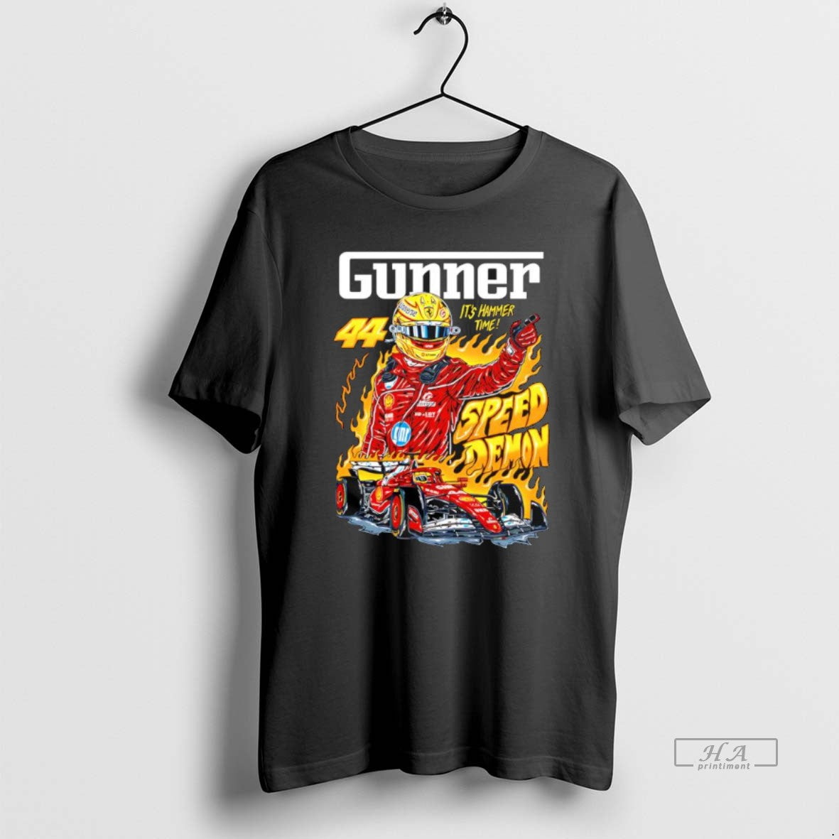 Official Gunner Speed Demon 44 Lewis Hamilton Its Hammer Time T-Shirts, Hoodie, Sweatshirt | PopFlextees.com