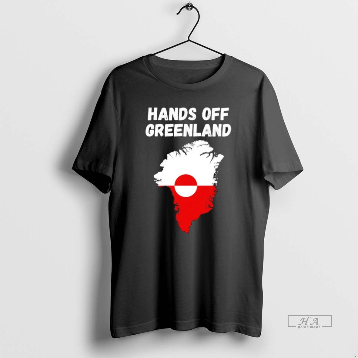 Official Hands Off Greenland Greenlandic Flag T-Shirts, Hoodie, Sweatshirt | PopFlextees.com