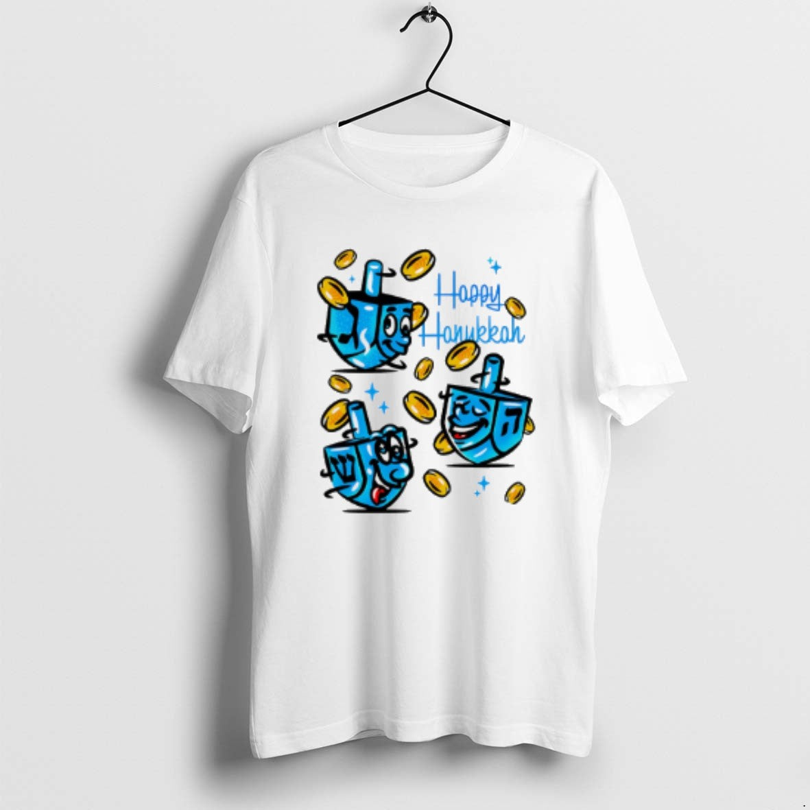 Official Happy Hanukkah Here Comes Hanukkah 2025 T-Shirts, Hoodie, Sweatshirt | PopFlextees.com