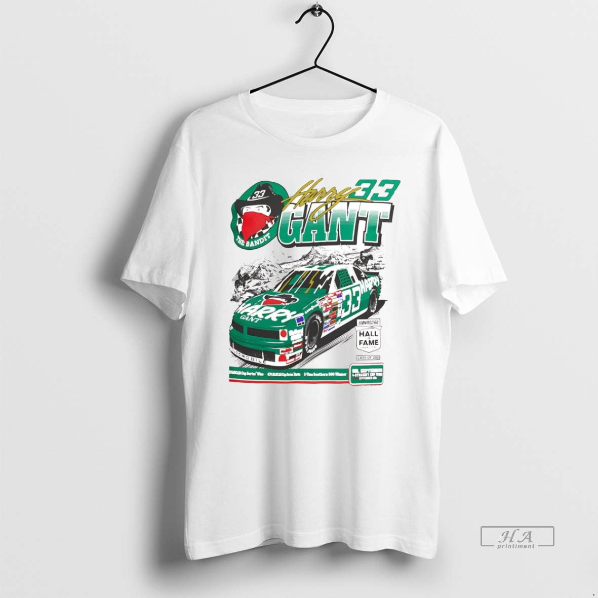 Official Harry Gant Hall Of Fame Inductee Class Of 2026 T-Shirts, Hoodie, Sweatshirt | PopFlextees.com