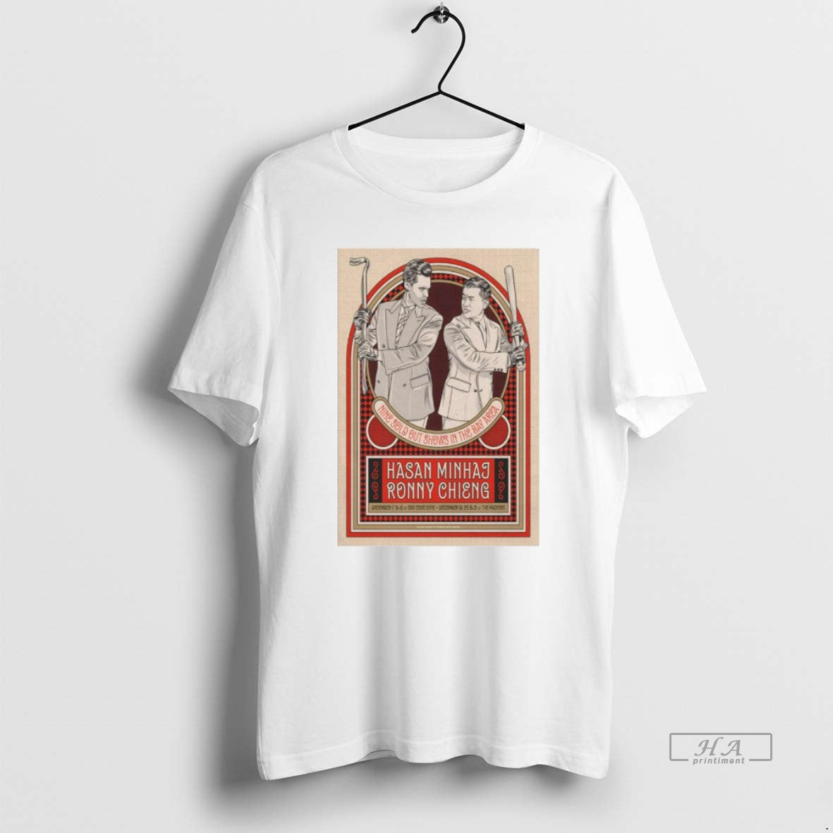 Official Hasan Minhaj And Ronny Chieng San Jose Ca And San Francisco Ca Dec 17 T-Shirts, Hoodie, Sweatshirt | PopFlextees.com