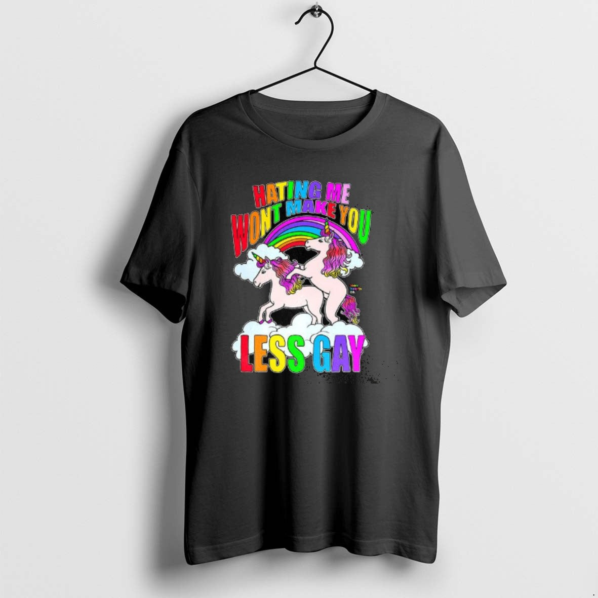 Official Hating Me Wont Make You Less Gay Unicorn Rainbow T-Shirts, Hoodie, Sweatshirt | PopFlextees.com