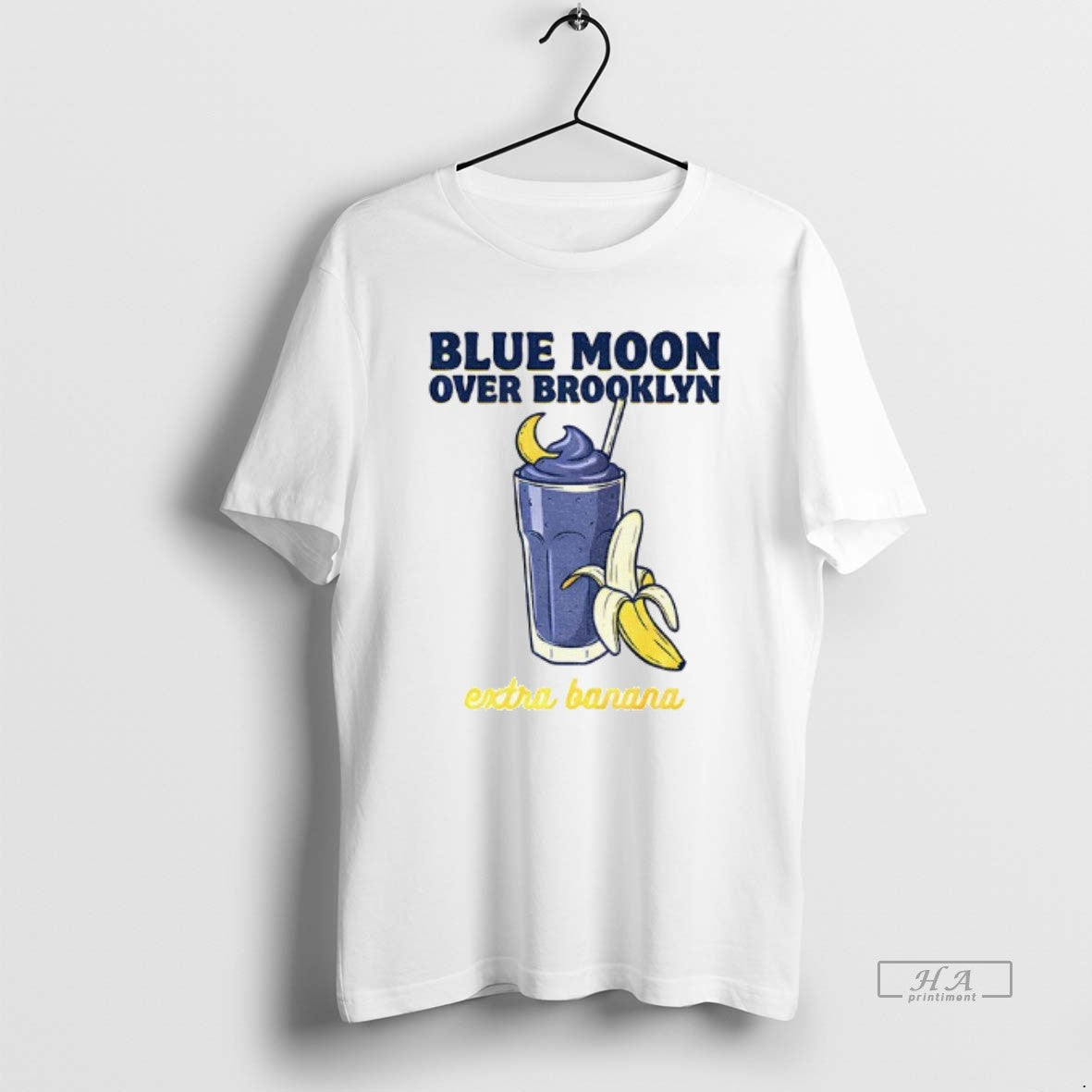 Official Heated Rivalry Blue Moon Over Brooklyn Extra Banana Smoothie T-Shirts, Hoodie, Sweatshirt | PopFlextees.com