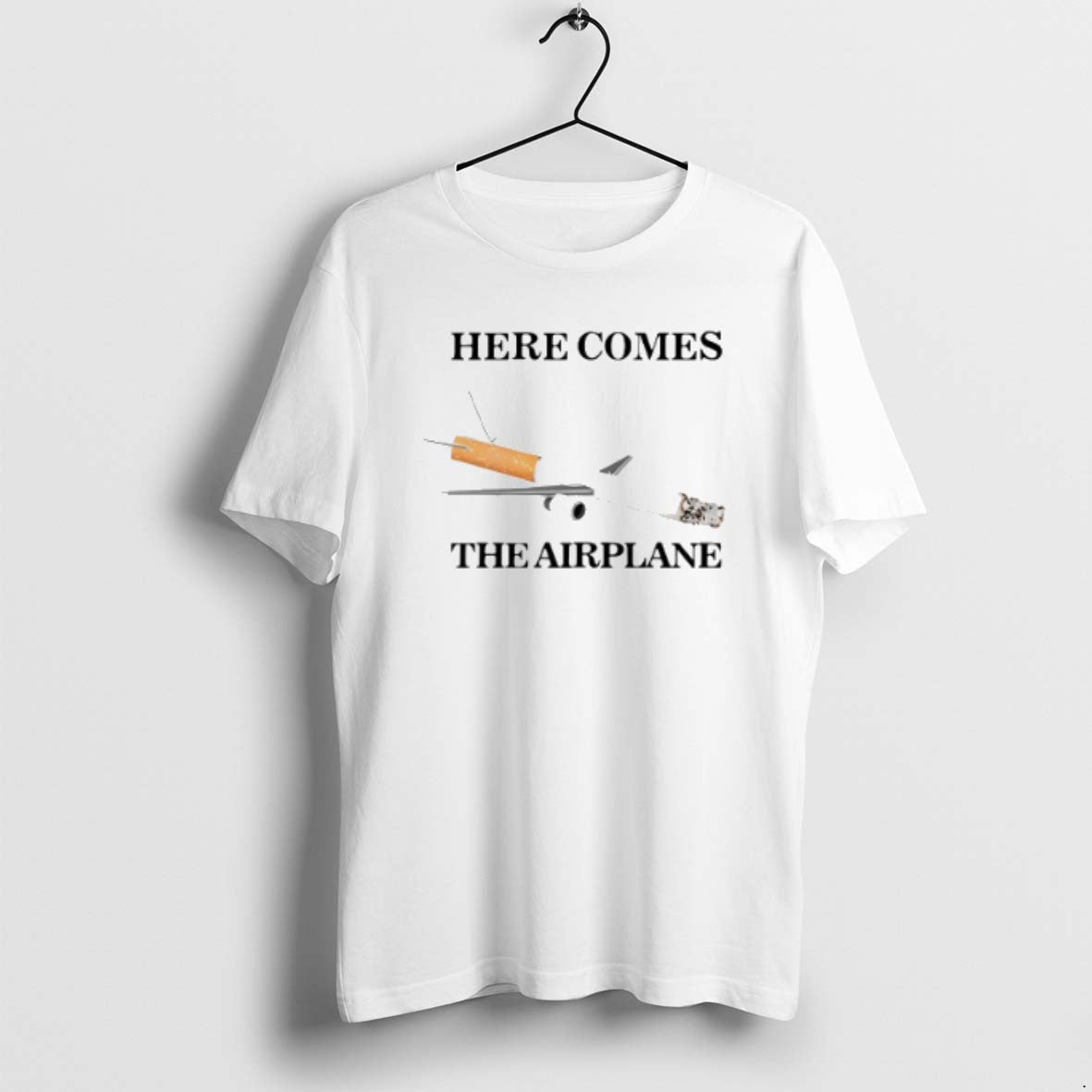Official Here Comes The Airplane Cigarette T-Shirts, Hoodie, Sweatshirt | PopFlextees.com