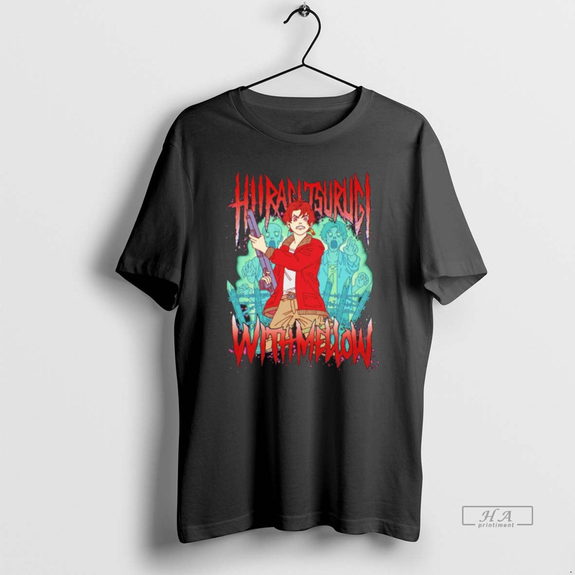 Official Hiiragi Tsubaki X Call Of Duty Zombie T-Shirts, Hoodie, Sweatshirt | PopFlextees.com