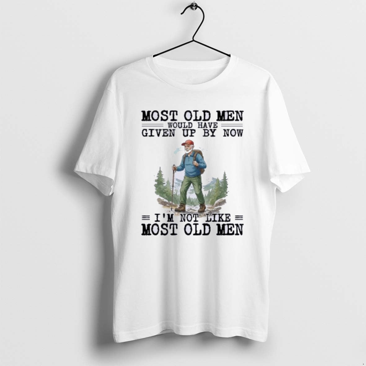 Official Hiking Scooter Most Old Men Would Have Given Up By Now T-Shirts, Hoodie, Sweatshirt | PopFlextees.com