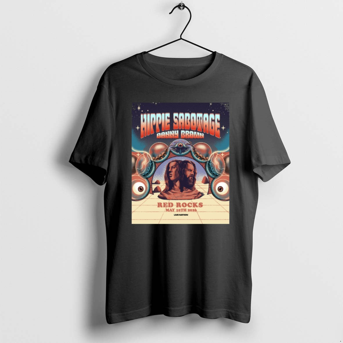 Official Hippie Sabotage Red Rocks Amphitheatre 2026 In Morrison Colorado On May 10 T-Shirts, Hoodie, Sweatshirt