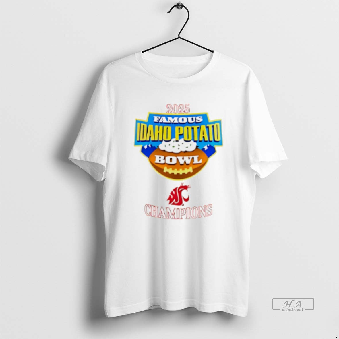 Official Houston Cougars 2025 Famous Idaho Potato Bowl Champions Logo T-Shirts, Hoodie, Sweatshirt | PopFlextees.com