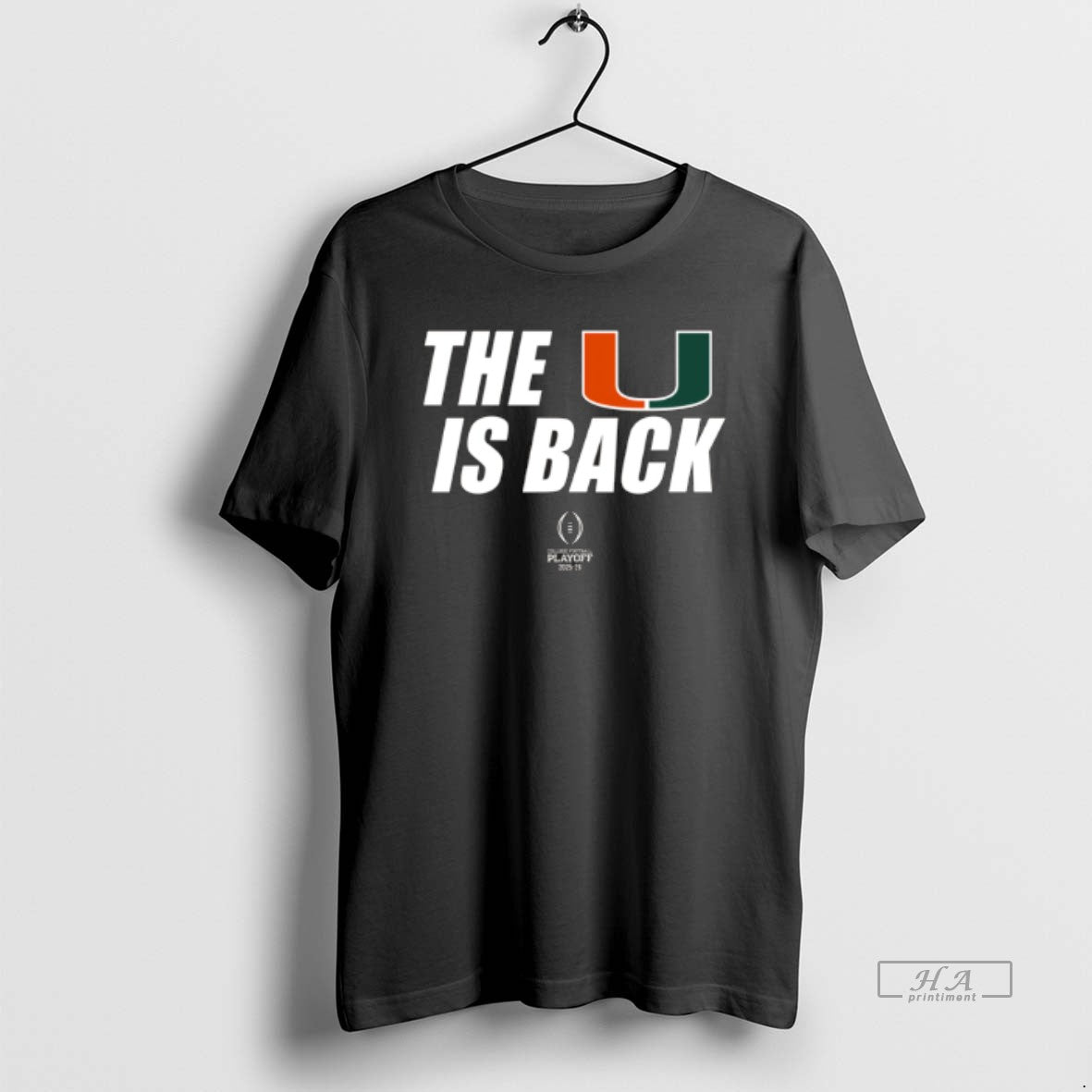 Official Hurricanes The U Is Back Black Men Teemoonley Men T-Shirts, Hoodie, Sweatshirt | PopFlextees.com