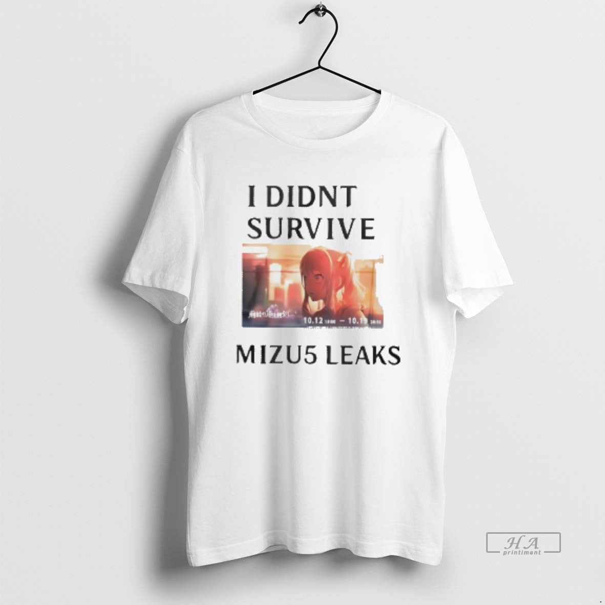 Official I Didnt Survive Mizu5 Leaked T-Shirts, Hoodie, Sweatshirt | PopFlextees.com