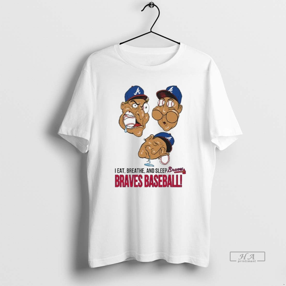 Official I Eat Breathe And Sleep Braves Baseball T-Shirts, Hoodie, Sweatshirt | PopFlextees.com