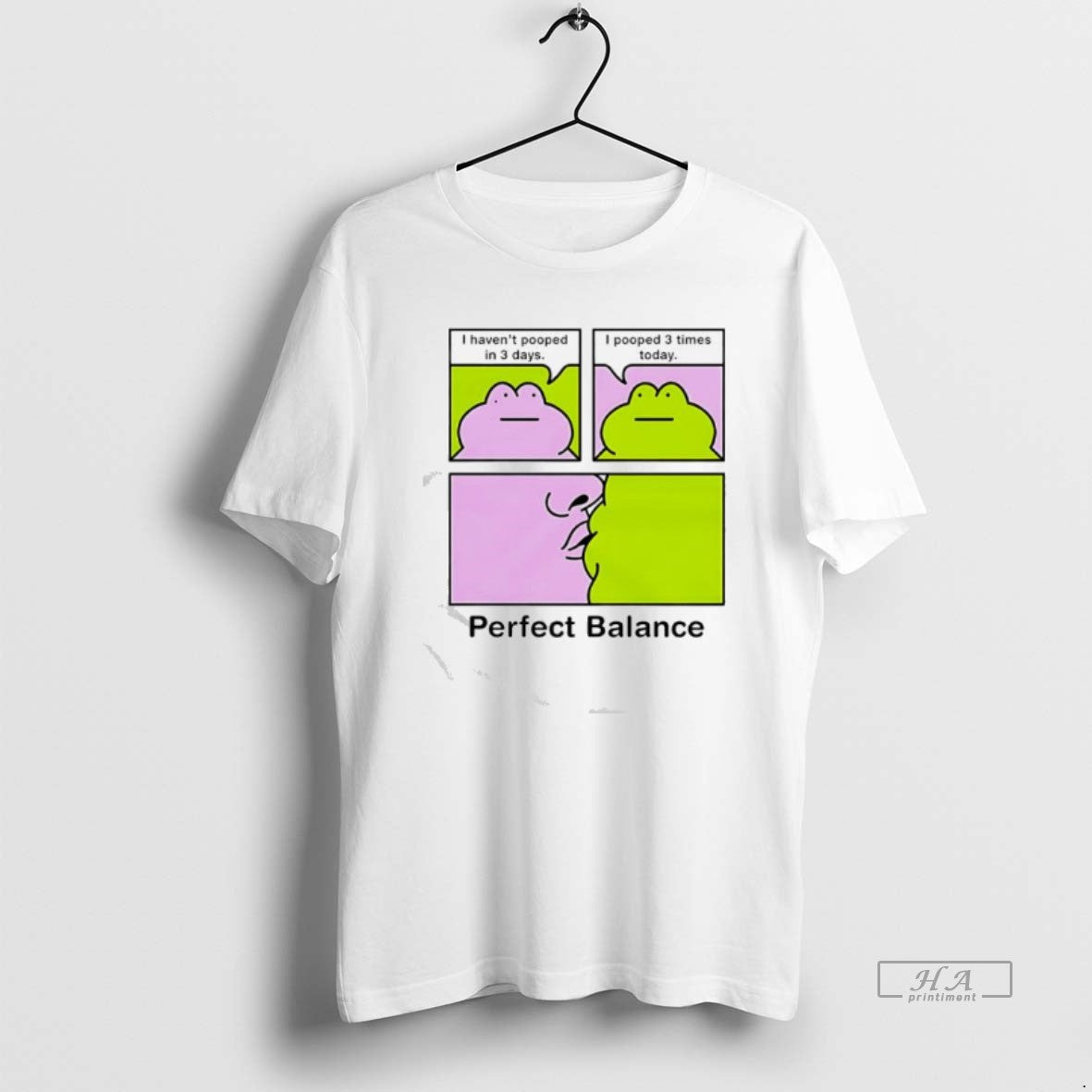 Official I Havent Pooped In 3 Days I Pooped 3 Times Today Perfect Balance T-Shirts, Hoodie, Sweatshirt | PopFlextees.com