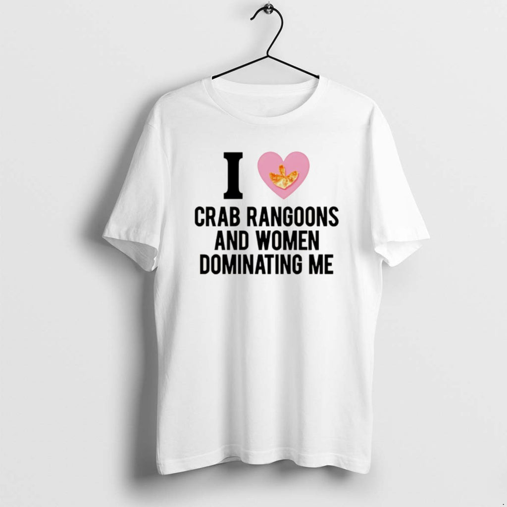 Official I Love Crab Rangoons And Women Dominating Me Christmas T-Shirts, Hoodie, Sweatshirt | PopFlextees.com