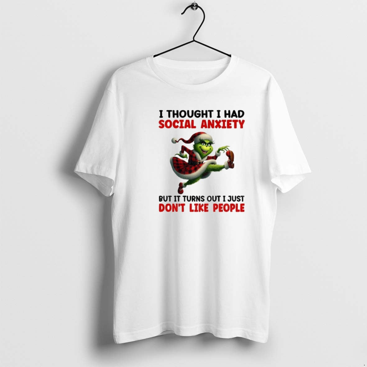 Official I Thought I Had Social Anxiety But It Turns Out I Just Dont Like T-Shirts, Hoodie, Sweatshirt | PopFlextees.com