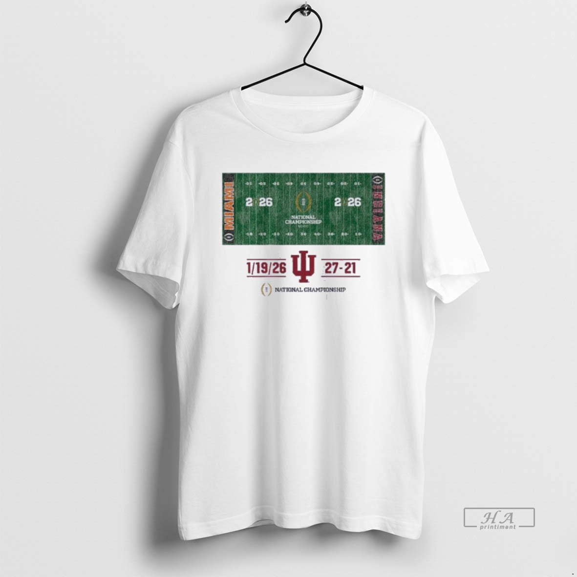 Official Iu Football Cfp National Champions Field T-Shirts, Hoodie, Sweatshirt | PopFlextees.com