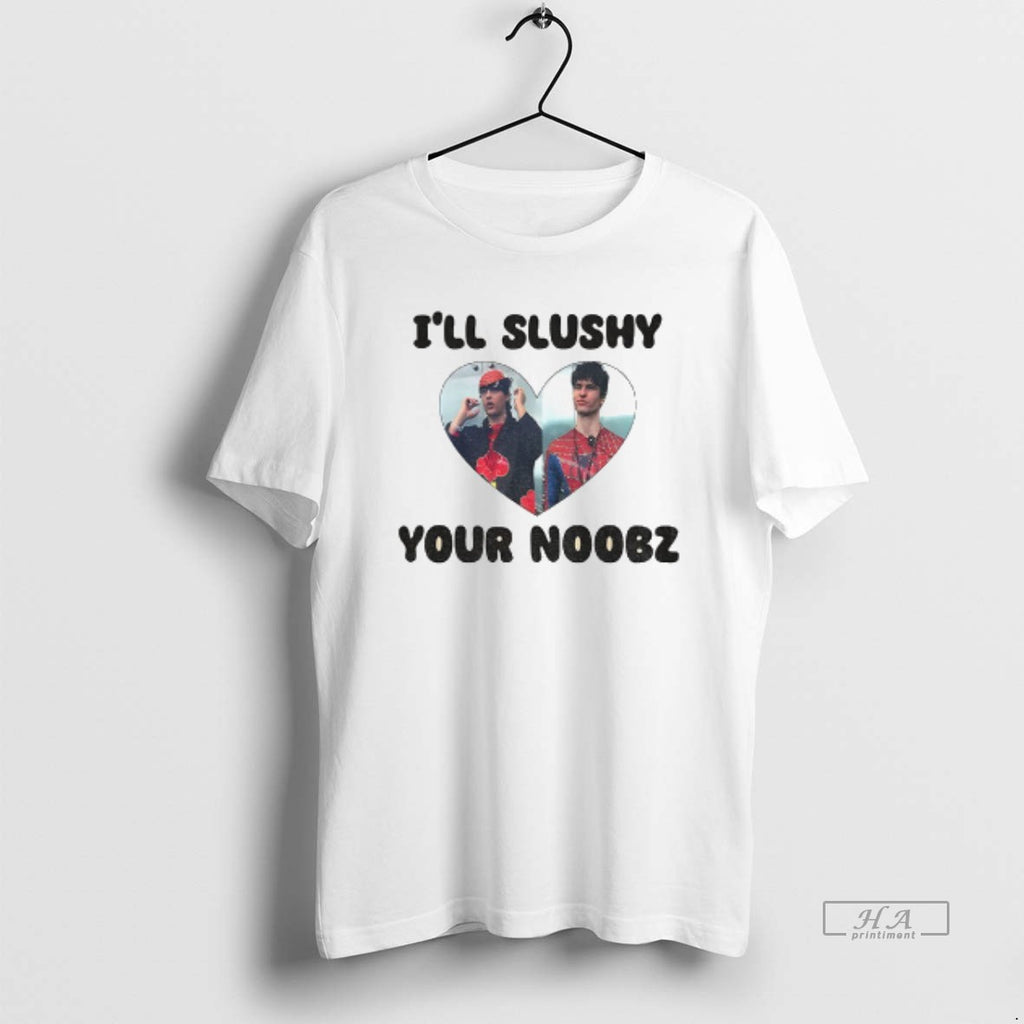 Official Ill Slushy Your Noobz Slushynoobz Funny Hamzah Martin T-Shirts, Hoodie, Sweatshirt | PopFlextees.com